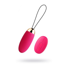 Виброяйцо Svakom Elva, силикон, розовый, 8 см