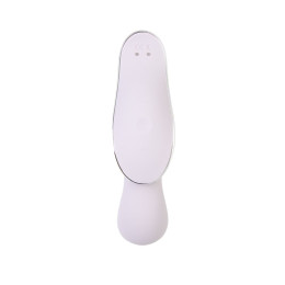 Вакуумный стимулятор клитора с вибрацией Satisfyer Curvy Trinity 2, сиреневый, 17,4 см