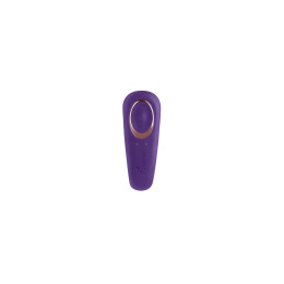 Многофункциональный стимулятор для пар Satisfyer Partner Double Classic, силикон, фиолетовый, 9,5 см