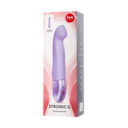 Пульсатор Fun Factory STRONIC G, силикон, сиреневый, 20,8 см