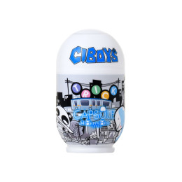 Мастурбатор нереалистичный MensMax CAPSULE Trick, TPE, прозрачный, 9 см