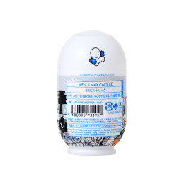 Мастурбатор нереалистичный MensMax CAPSULE Trick, TPE, прозрачный, 9 см