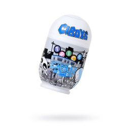 Мастурбатор нереалистичный MensMax CAPSULE Trick, TPE, прозрачный, 9 см