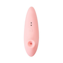 Вакуумный стимулятор Flovetta LILY, силикон, розовый, 13 см