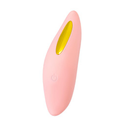 Вакуумный стимулятор Flovetta LILY, силикон, розовый, 13 см