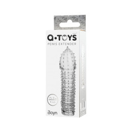 Насадка на пенис A-Toys by TOYFA Boyn, TPR, прозрачный, 15,2 см