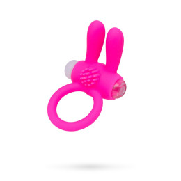 Эрекционное кольцо на пенис A-Toys by TOYFA Rabbi, силикон, розовый, Ø 2,5 см