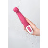 Нереалистичный вибратор Satisfyer Petting Hippo, силикон, малиновый, 22,9 см.