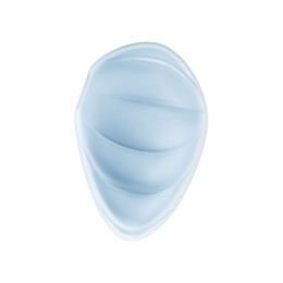 Вакуумный стимулятор клитора Satisfyer Cloud Dancer, силикон, голубой, 9 см