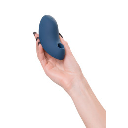 Вакуум-волновой стимулятор клитора с вибрацией Satisfyer Vulva Lover 2, силикон, синий, 11,9 см