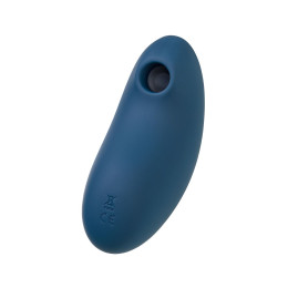 Вакуум-волновой стимулятор клитора с вибрацией Satisfyer Vulva Lover 2, силикон, синий, 11,9 см