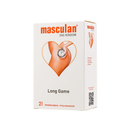 Презервативы Masculan, Ultra 3, продлевающие, 19 см, 5,3 см, 21 шт.