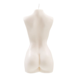 Интерьерная свеча Pecado BDSM «женский торс» белая, 850 гр.