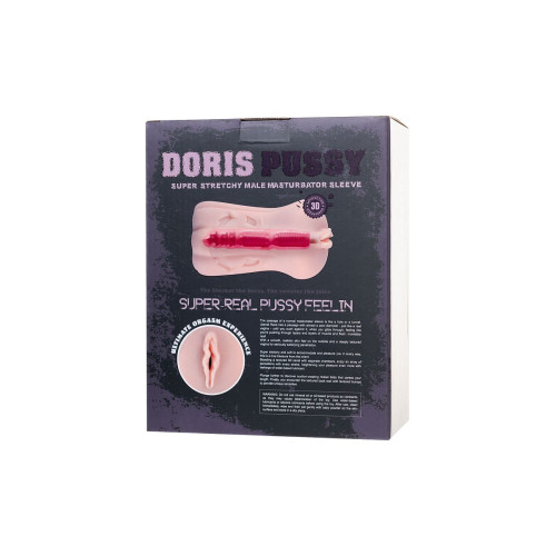 Мастурбатор реалистичный вагина Doris, XISE, TPR, телесный, 16.5 см.