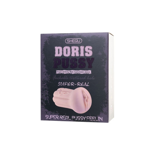 Мастурбатор реалистичный вагина Doris, XISE, TPR, телесный, 16.5 см.