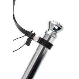 Стек Pecado BDSM, с металлической рукоятью, модель 2, натуральная кожа, черный