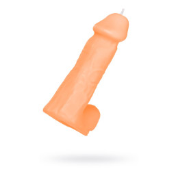 Свеча Pecado BDSM «Пенис», оранжевая, 98 гр.