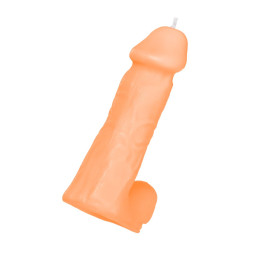 Свеча Pecado BDSM «Пенис», оранжевая, 98 гр.