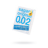 Презервативы Sagami, original 0.02, extra lub, полиуретан, 19 см, 3 шт.