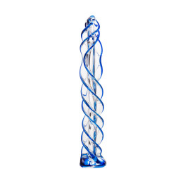 Нереалистичный фаллоимитатор Sexus Glass, стекло, прозрачный, 18,5 см