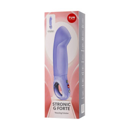 Пульсатор Fun Factory STRONIC G FORTE, силикон, сиреневый, 19 см