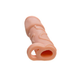 Насадка на пенис XLover by TOYFA для увеличения размера, TPE, телесный, 16 см