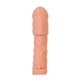 Насадка на пенис XLover by TOYFA для увеличения размера, TPE, телесный, 16 см