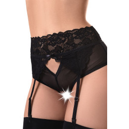 Эротические трусики-пояс Erolanta Iveta, черный (46-48) в пакете