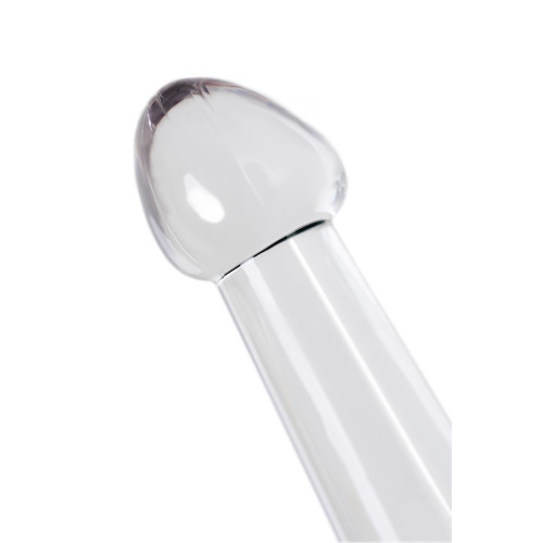 Нереалистичный фаллоимитатор TOYFA Basic Jelly Dildo S, TPE, прозрачный, 15,5 см