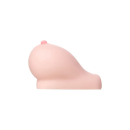 Мастурбатор реалистичный Juicy Pussy by TOYFA Fleshy boobs, TPE, телесный