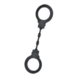 Силиконовые наручники A-Toys by TOYFA Celet, силикон, черные, 33 см
