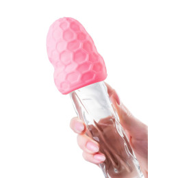 Мастурбатор A-Toys by TOYFA Flaff, TPE, розовый, 8см, Ø 2,9 см