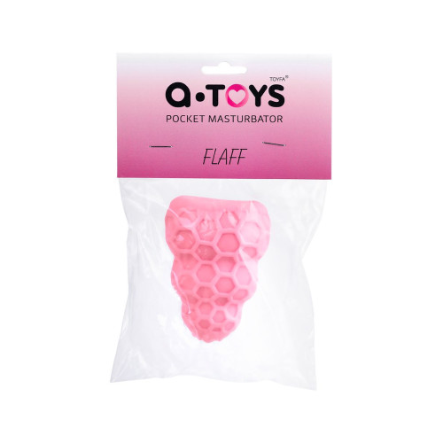 Мастурбатор A-Toys by TOYFA Flaff, TPE, розовый, 8см, Ø 2,9 см