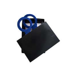 Наручники Штучки-дрючки, силикон, синие, 33 см