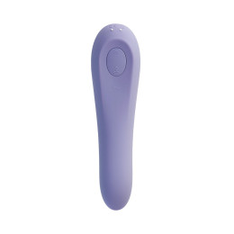 Вакуум-волновой стимулятор клитора Satisfyer Dual Pleasure Connect App, силикон, сиреневый, 17,9 см