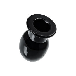 Анальная втулка TOYFA Basic L, TPE, чёрный, 7,5 см