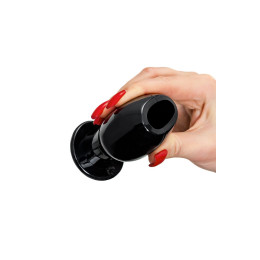 Анальная втулка TOYFA Basic L, TPE, чёрный, 7,5 см