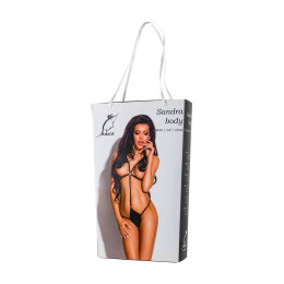 Боди Me Seduce Queen of hearts Sandra, белое, L/XL