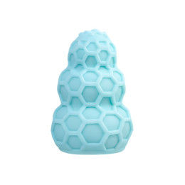 Мастурбатор A-Toys by TOYFA Flaff, TPE, бирюзовый, 8см, Ø 2,9 см