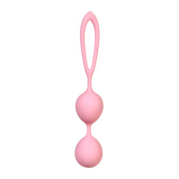 Вагинальные шарики A-Toys by TOYFA Rai, силикон, пудровый розовый, 17 см