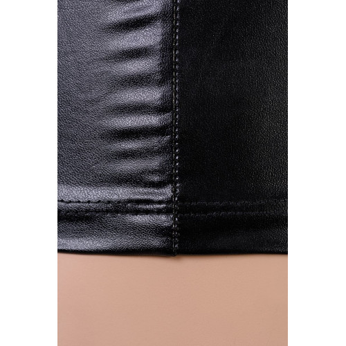 Платье и стринги Candy Girl Jillian, Wetlook, сетка, черный, OS