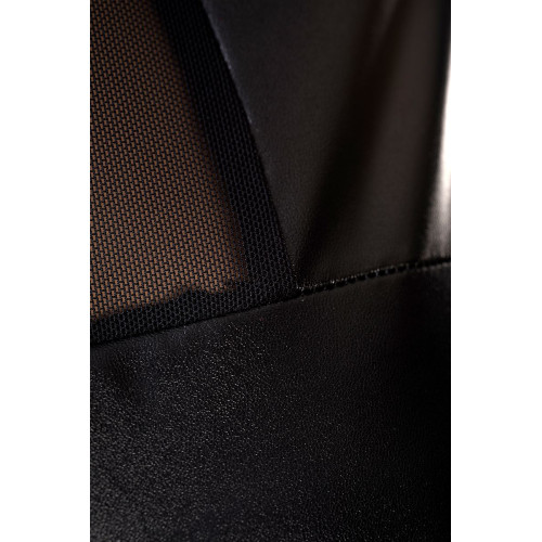 Платье и стринги Candy Girl Jillian, Wetlook, сетка, черный, OS