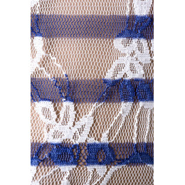 Костюм морячки Candy Girl (боди, головной убор), белый, OS