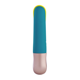 Вибратор Fun Factory AMORINO, силикон, голубой, 17 см