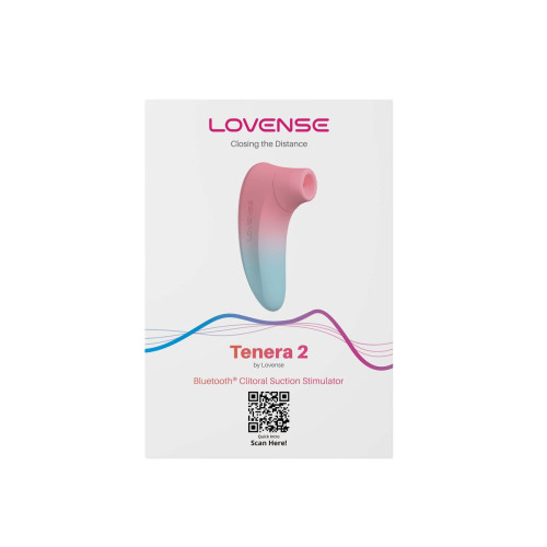 Вакумно-волновой стимулятор клитора LOVENSE Tenera 2 PulseSense, силикон, розовый