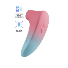 Вакумно-волновой стимулятор клитора LOVENSE Tenera 2 PulseSense, силикон, розовый