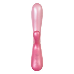 Вибратор Satisfyer Hot Lover Connect App с клиторальным стимулятором, розовый, 20,4 см