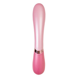 Вибратор Satisfyer Hot Lover Connect App с клиторальным стимулятором, розовый, 20,4 см