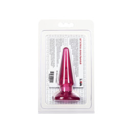 Анальная втулка TOYFA Basic, PVC, розовый, 9,5 см