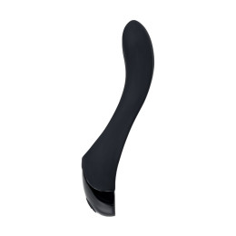 Многофункциональный мини-вибратор Satisfyer Candy Cane, силикон, чёрный, 11 см